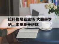 拉科鲁尼亚主场-大胜赫罗纳，索里亚蒂进球的简单介绍